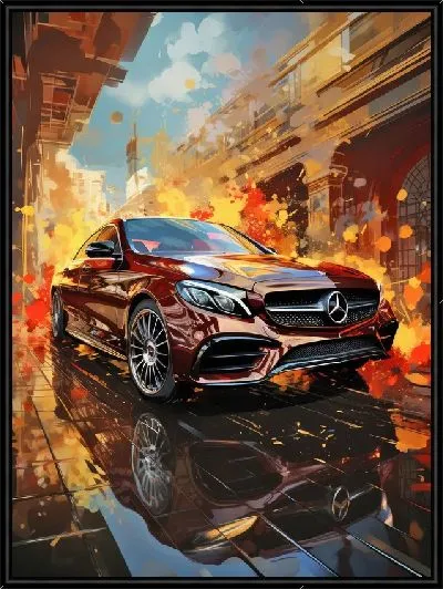 Картина Mercedes №83