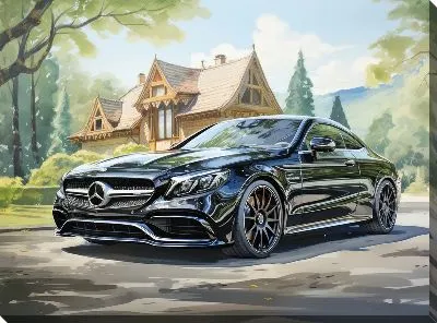 Картина маслом Мерседес №113