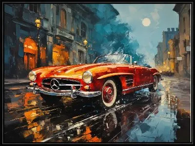 Картина Мерседес №129