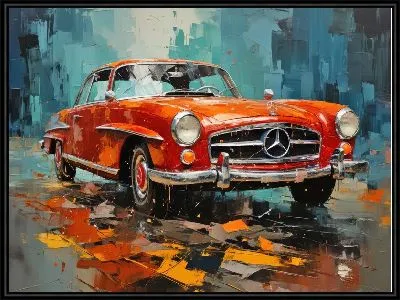 Картина Mercedes №130