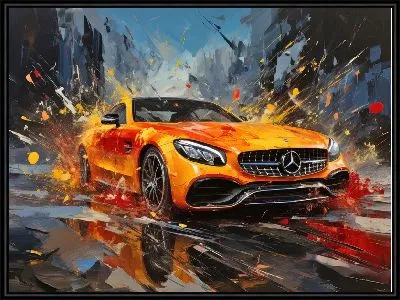 Картина Mercedes №131