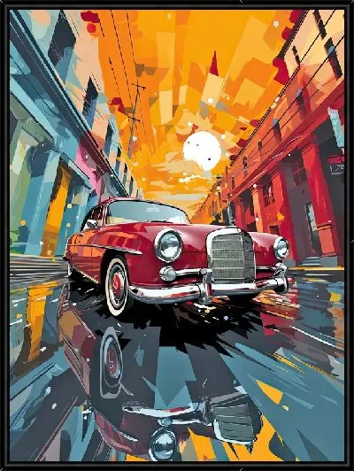 Картина Mercedes №134