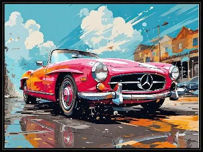 Картина Mercedes №135
