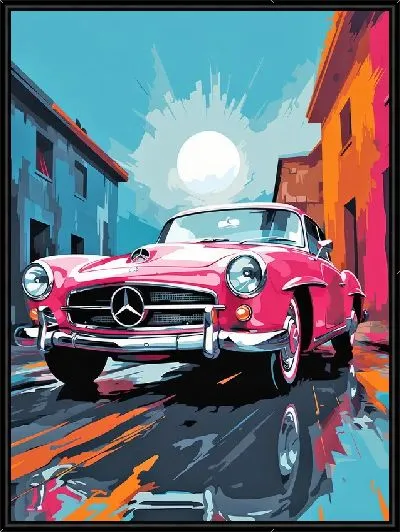 Картина Mercedes №136