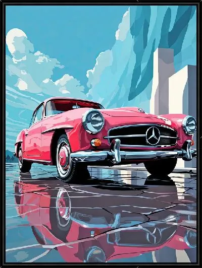 Картина Mercedes №137
