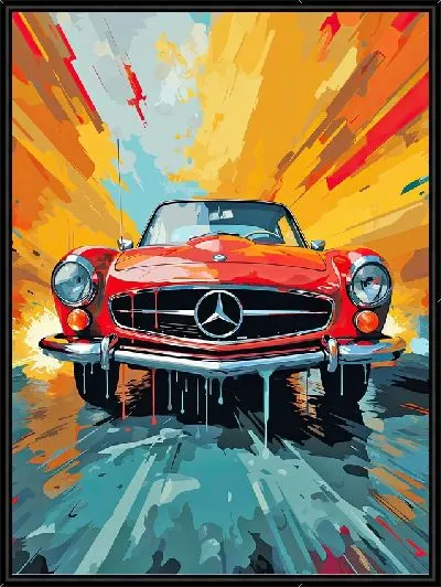 Картина Mercedes №141