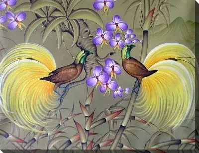 Картина маслом Птицы (Birds) №10