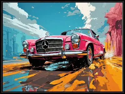 Картина Mercedes №143