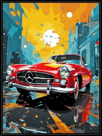 Картина Mercedes №150
