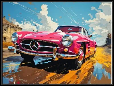Картина Mercedes №151