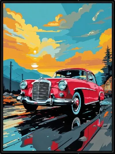 Картина Mercedes №152