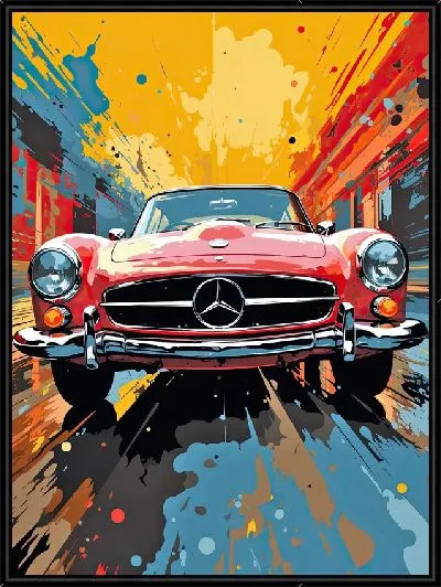 Картина Mercedes №153