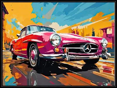 Картина Mercedes №155