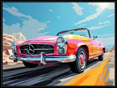 Картина Mercedes №158