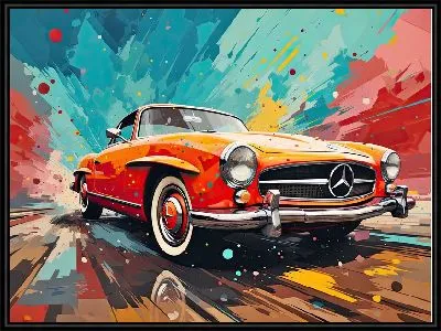 Картина Mercedes №161