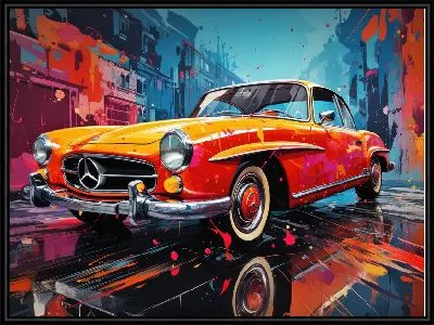 Картина Mercedes №163