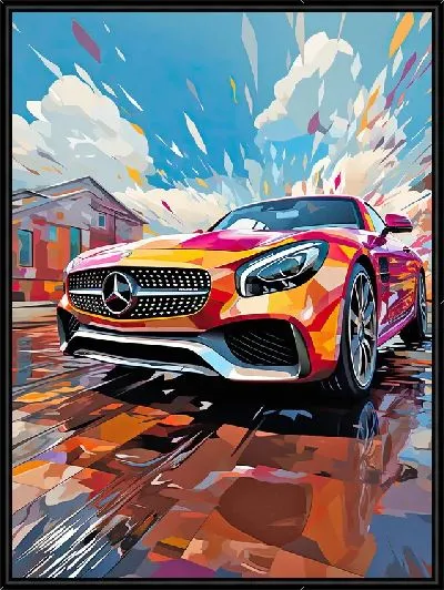 Картина Mercedes №165
