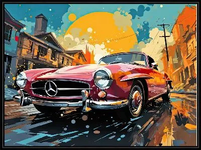 Картина Mercedes №167