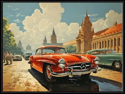 Винтажный Мерседес №61