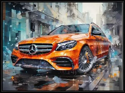 Картина Мерседес №182