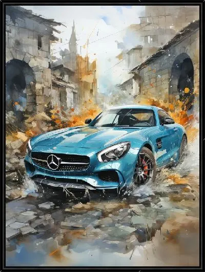 Картина Мерседес №185