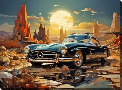 Постер Мерседес №196