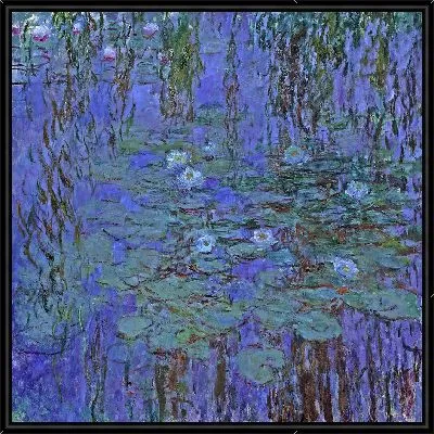 Картина Голубые кувшинки