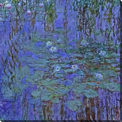 Картина Голубые кувшинки