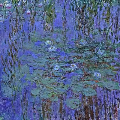 Картина Голубые кувшинки