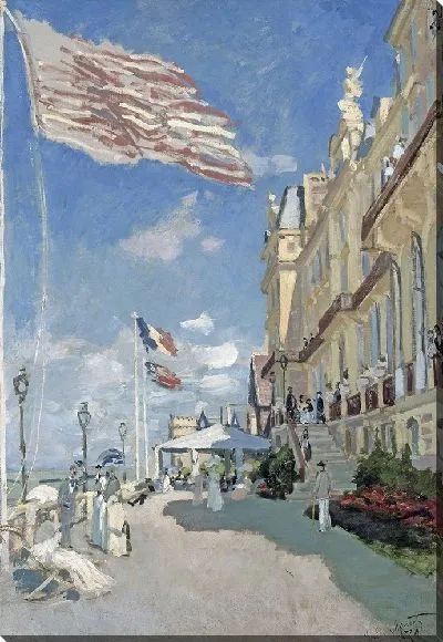 Картина Отель де Рош Нуар. Трувиль