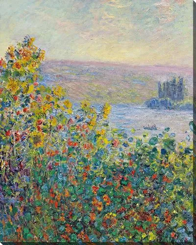 Картина Цветочные клумбы в Ветее