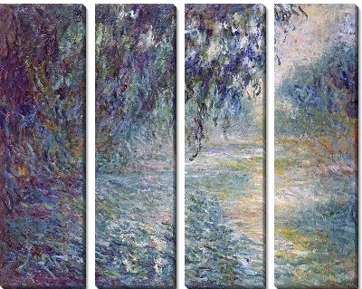 Утро на Сене (с цветокоррекцией)