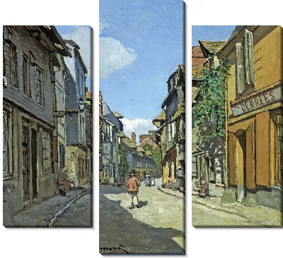 Картина Рю де ла Бавол, Онфлер