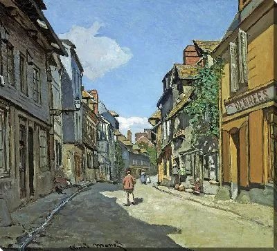 Картина Рю де ла Бавол, Онфлер