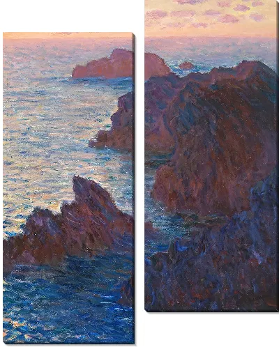 Картина Скалы в Бель-Лль, Пор-Домуа