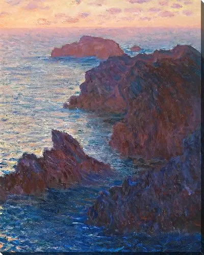 Картина Скалы в Бель-Лль, Пор-Домуа