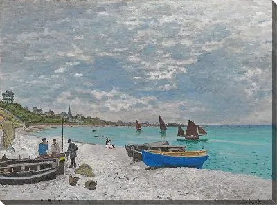 Картина Пляж в Сент-Адресс