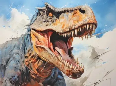 Плакат Динозавр №16