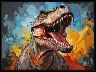 Картина Динозавр №41