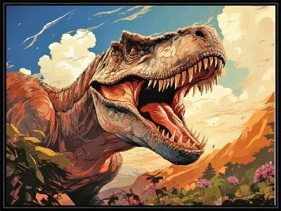 Динозавр №44