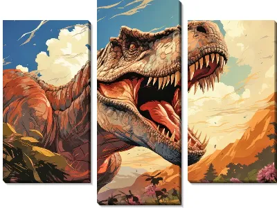 Динозавр №44