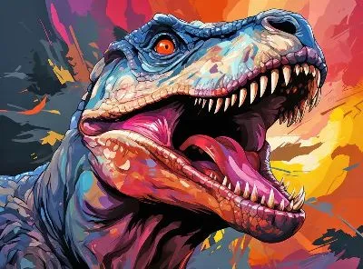 Плакат Динозавр №58