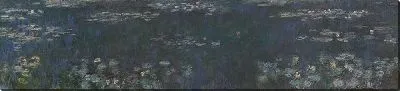 Картина Водяные лилии. Зеленые размышления