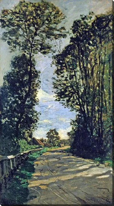 Картина Прогулка. Дорога фермы Сен-Симеон