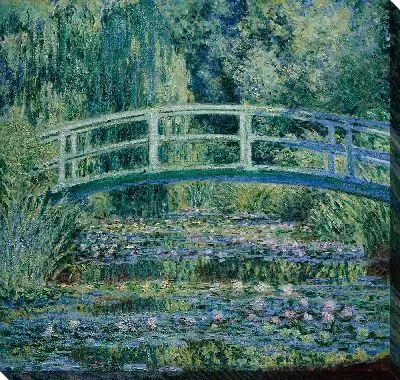 Водяные лилии и японский мост