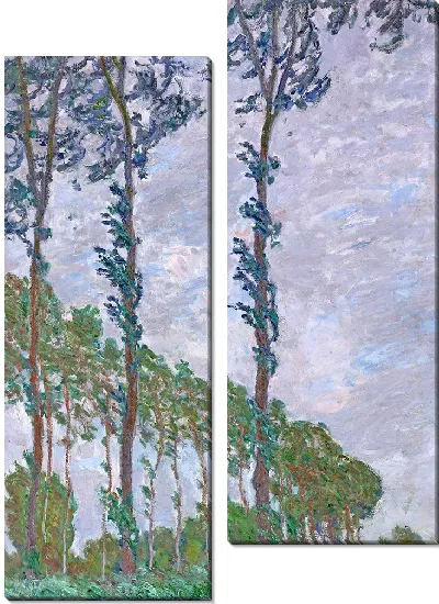 Картина Эффект ветра, серия «Тополя»