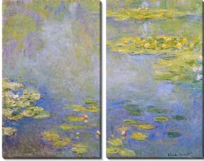 Картина Кувшинки №26 (с цветокоррекцией)