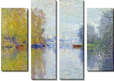 Картина Осень на Сене Аржантёй (1873)