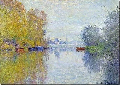 Картина Осень на Сене Аржантёй (1873)