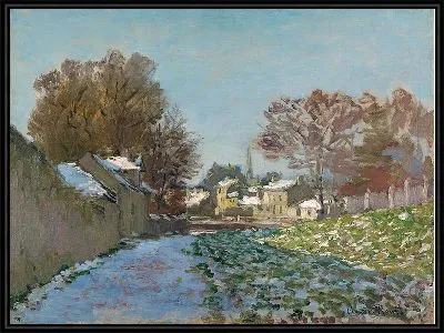 Картина Неж в Аржантее (1874-75) (с цветокоррекцией)